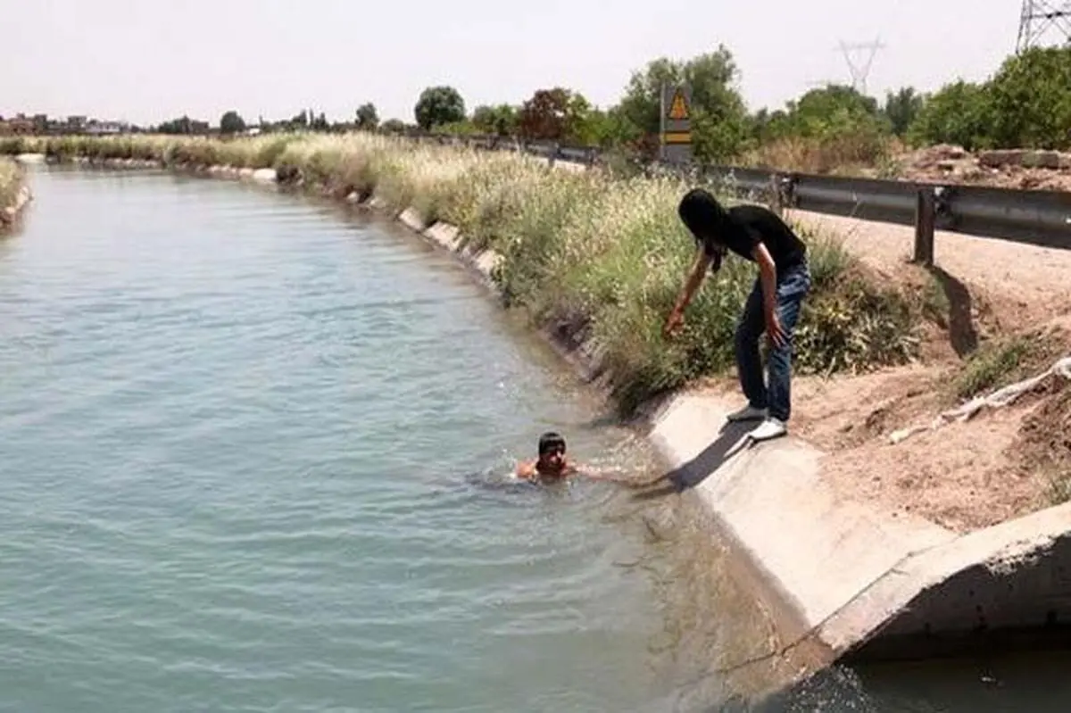 مرگ دامدار ۱۸ ساله‌ی قزوینی بر اثر سقوط در کانال آبیاری