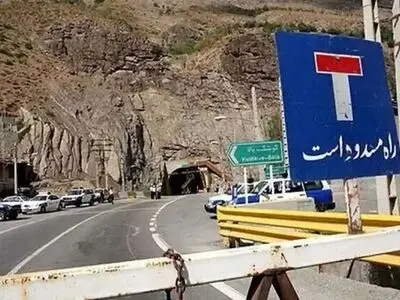 مسیر مرزن‌آباد به تهران بسته و جاده یک‌طرفه می‌شود/ محدودیت‌های ترافیکی در محور چالوس