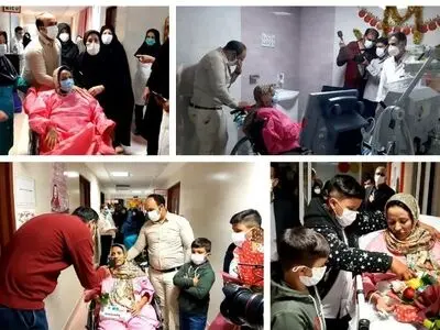 نجات معجزه آسای مادر باردار مبتلا به کرونا در کاشان