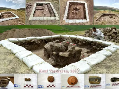 کشف گورهایی از عصرآهن در کاوش نجات بخشی سد چپرآباد/ روستا و یا پادگان هزاره اول قبل از میلاد