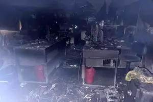 جزئیات حریق در خیابان سعدی؛ نجات ۸۵ نفر از مهمان‌سرا