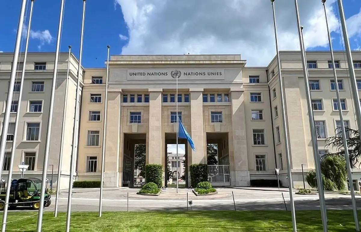 UN flag in Geneva at half-mast for martyrdom of Iran's President, FM