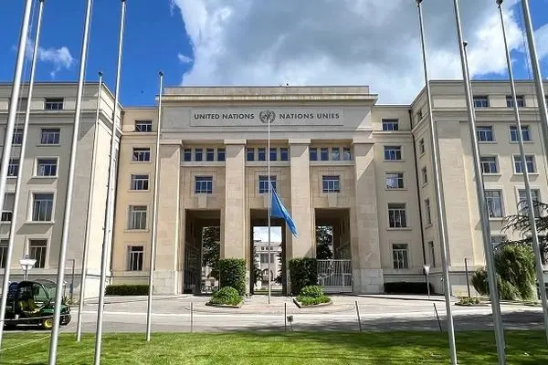 UN flag in Geneva at half-mast for martyrdom of Iran's President, FM