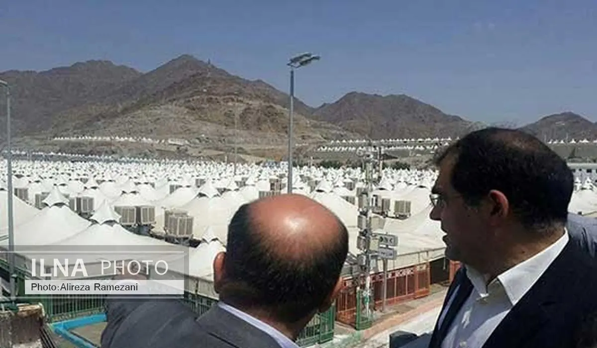 عکس: بازدید وزیربهداشت از خیابان کشته شدگان منا