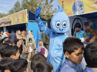 غرفه فرهنگی و هنری شرکت آبفا استان البرز در جشن بزرگ نسل امید برپا شد