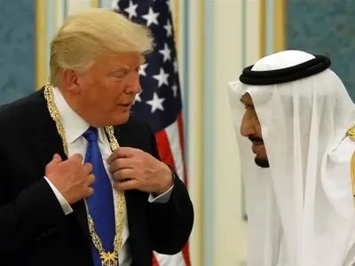 Saudi King tells Trump that kingdom is eager to achieve fair solution to Palestinian issue