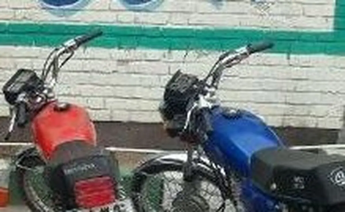 دستگیری سارقان موتورسیکلت در تاکستان 