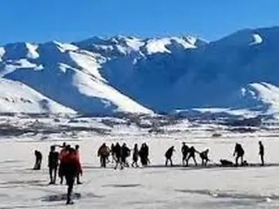 اینجا چهارمحال بختیاری است نه قطب شمال! + فیلم