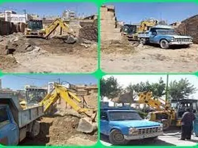 جمع آوری 1300 تن نخاله ساختمانی در شهرکرد