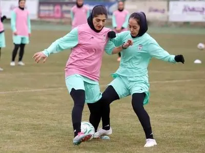 برگزاری نخستین تمرین تیم ملی فوتبال بانوان