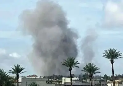 خسارت به ساختمان شرکت عمران بهارستان اصفهان در حمله آمریکایی صهیونی