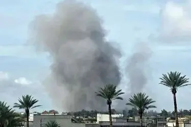 حمله هوایی به مقر الحشد الشعبی در پایگاه الحبانیه در الانبار
