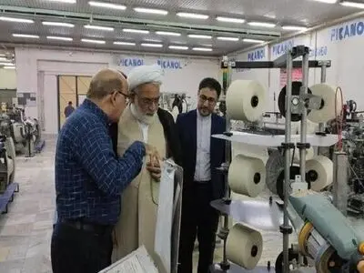 دادستان کل کشور از کارخانه نساجی شین بافت سنندج بازدید کرد