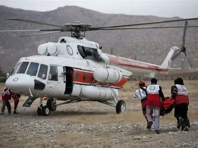 نجات کوهنورد گرفتار در ارتفاعات پرآو