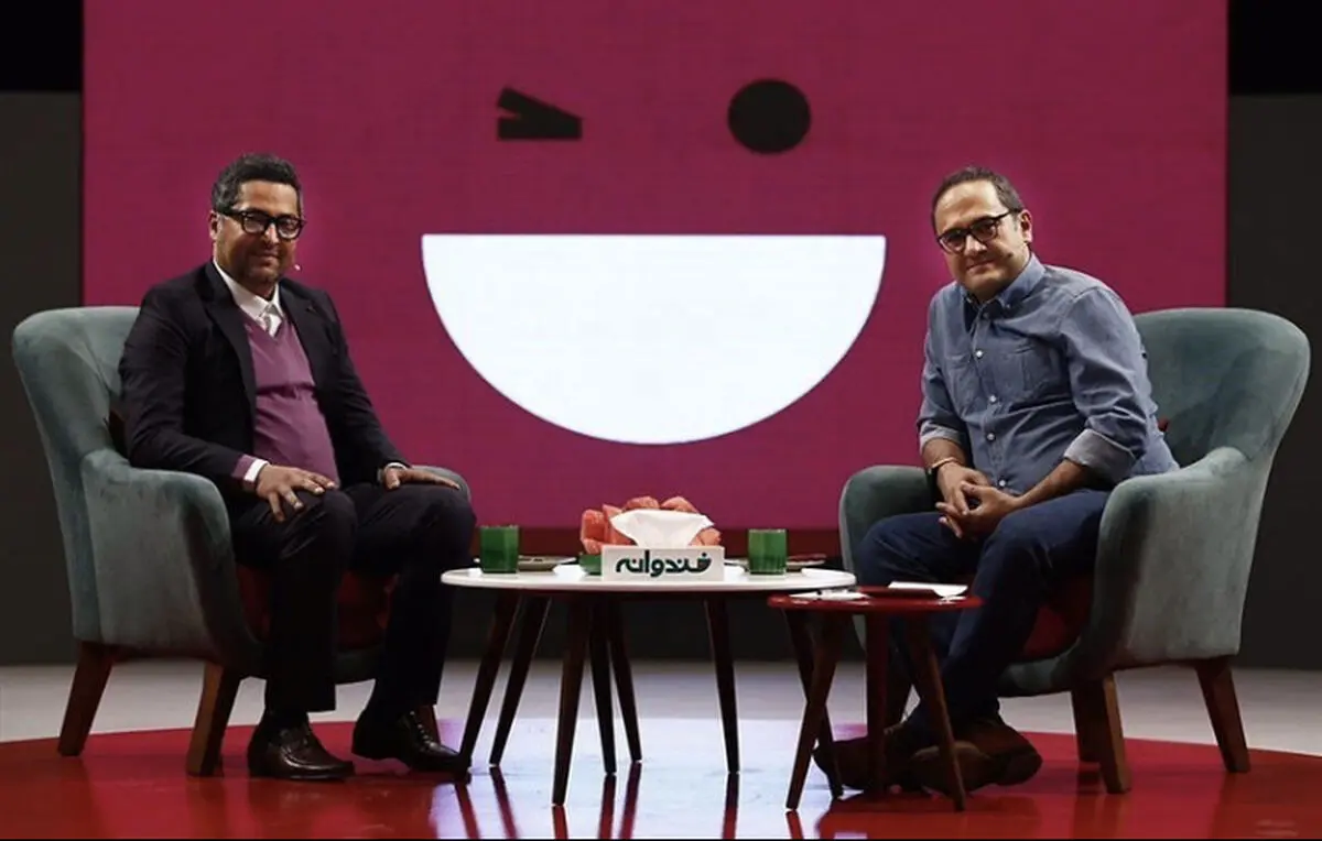 ویدئو: گفتگوی جالب و شنیدنی مهرداد میناوند با رامبد جوان در برنامه خندوانه 