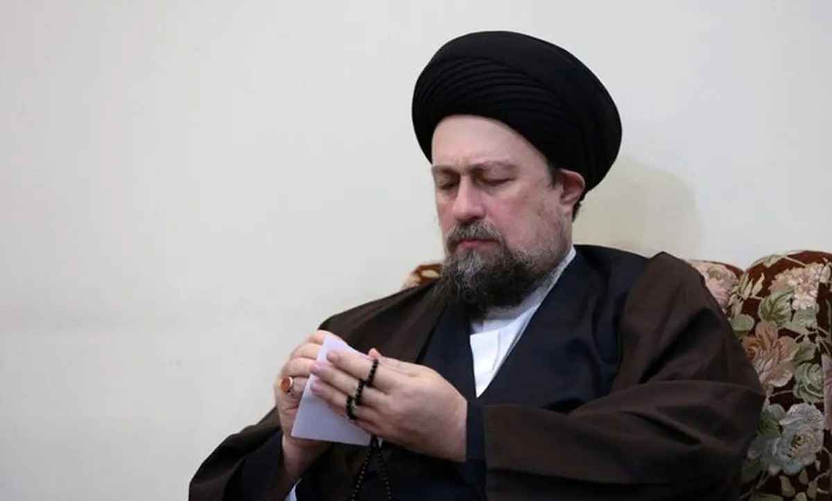 تسلیت سیدحسن خمینی به عباس آخوندی

