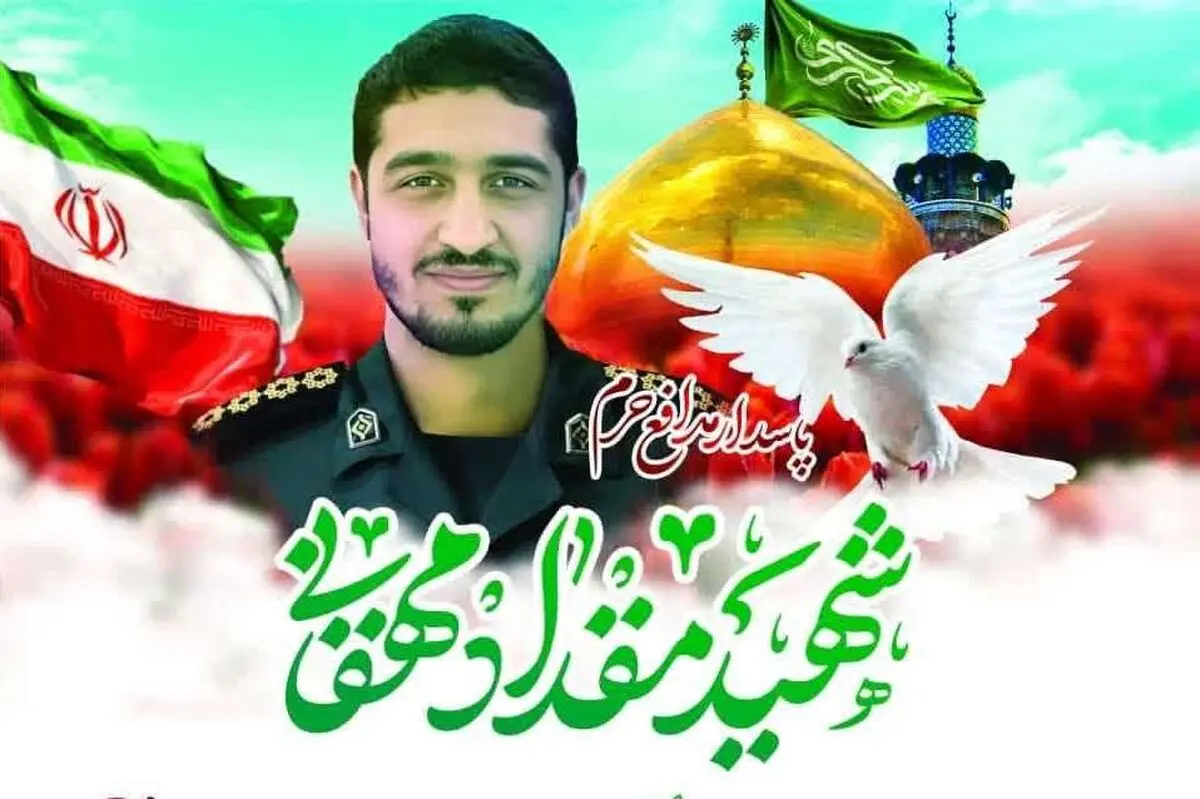 تشییع پیکر شهید مدافع حرم مقداد مهقانی در گرگان 