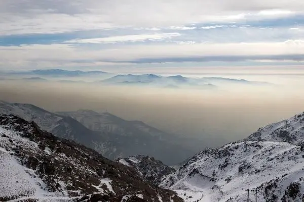  بارش برف و کولاک در دامنه‌ها و ارتفاعات تهران