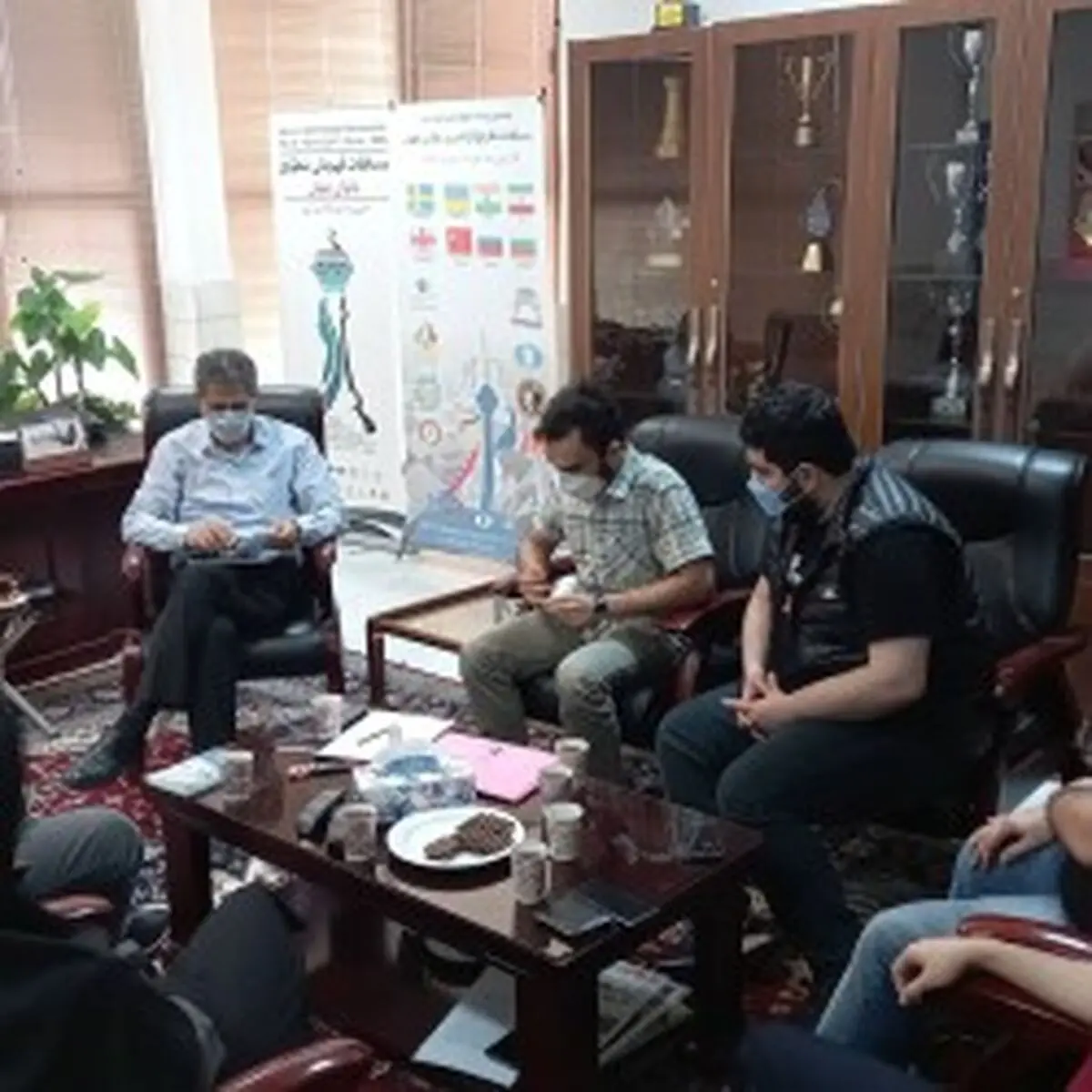 جلسه رییس فدراسیون با استادبزرگان شطرنج