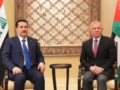 دیدار السودانی با پادشاه اردن در امان
