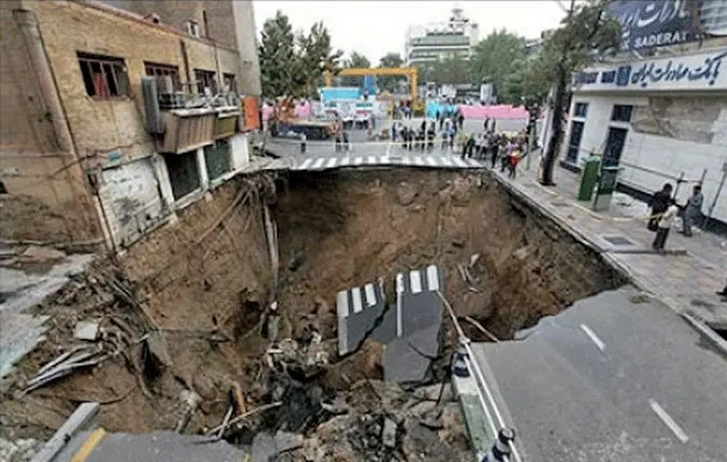 گزارش بیش از 300  فروریزش در تهران