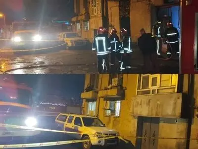 مصدومیت یک آتش‌نشان در حادثه آتش‌سوزی 