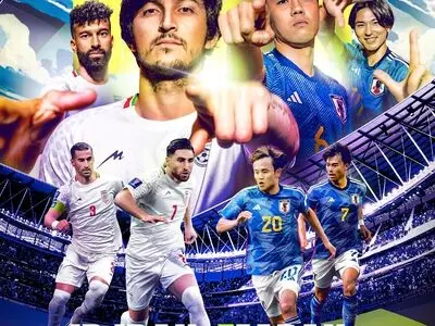 توییت AFC: نبرد غول‌های آسیا را از دست ندهید! (عکس)