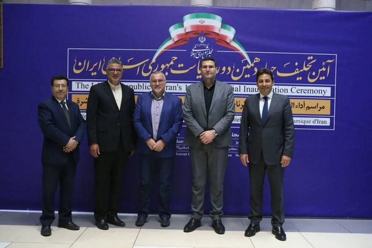 حضور وزیر کشاورزی لبنان در مراسم تحلیف رئیس‌جمهور