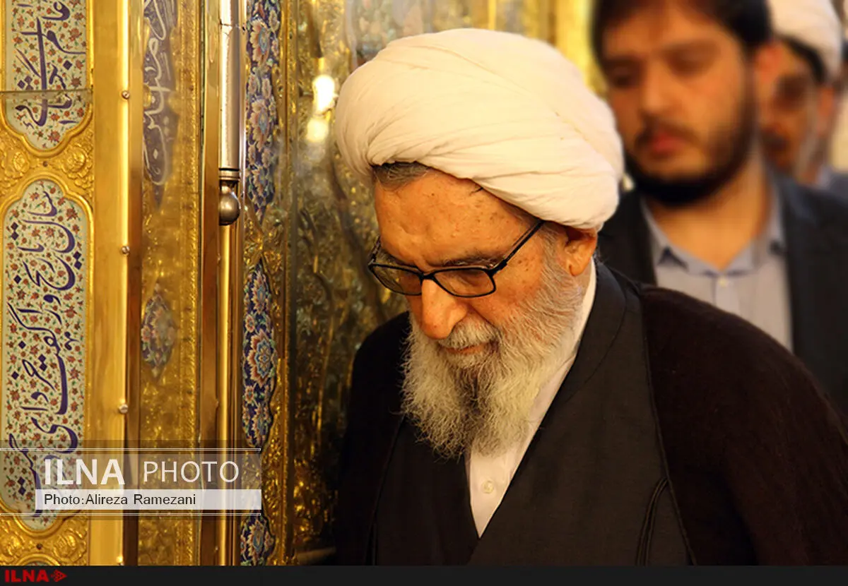 مراسم هفتمین روز ارتحال آیت‌الله واعظ طبسی برگزار شد 