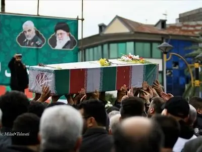 برگزاری مراسم  تشییع شهید گمنام فاطمی در فومن