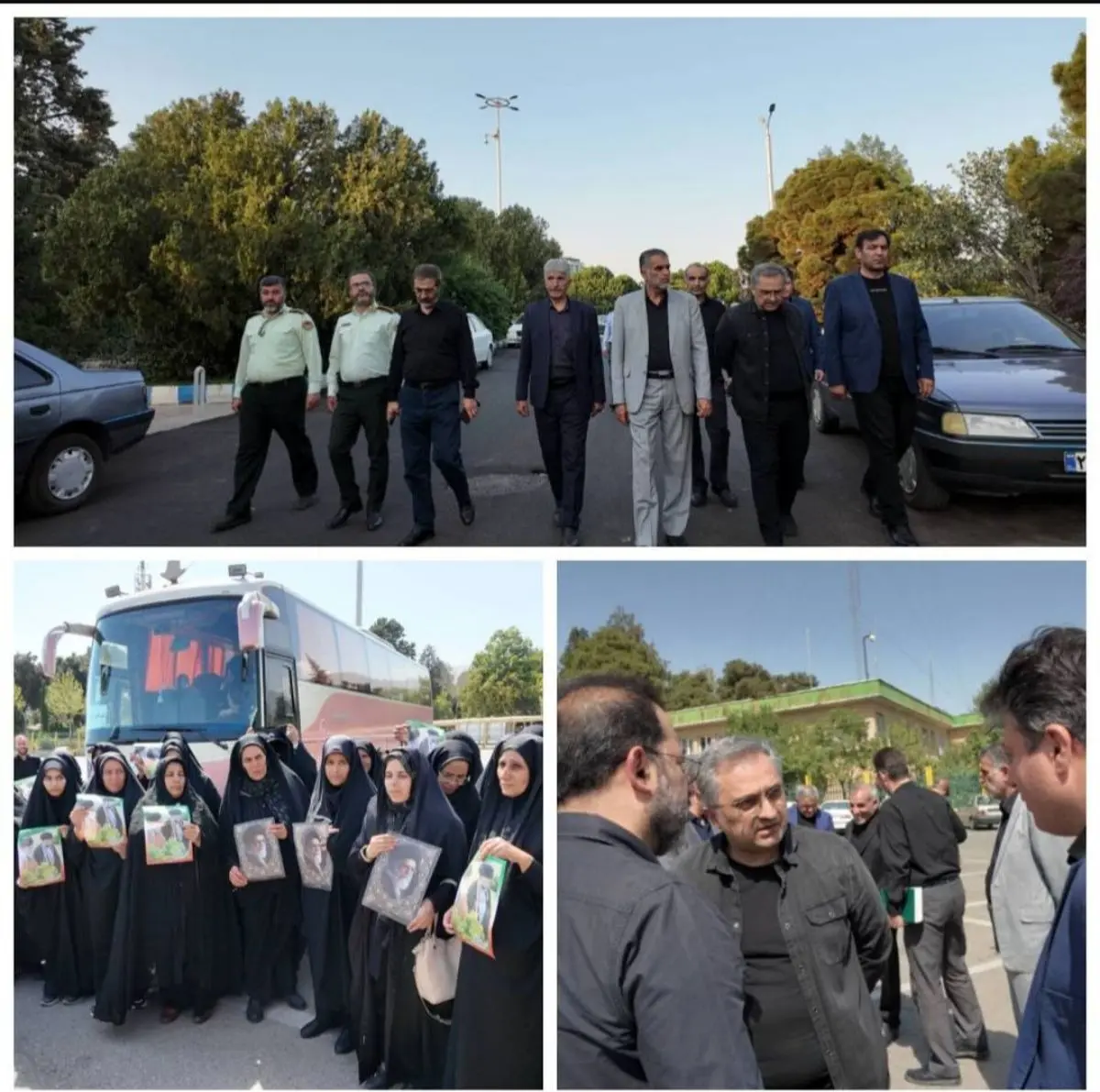 خدمت به زائران مراسم وداع و تشییع امام شهید، افتخار بزرگ خادمان نمایشگاه بین‌المللی تهران
