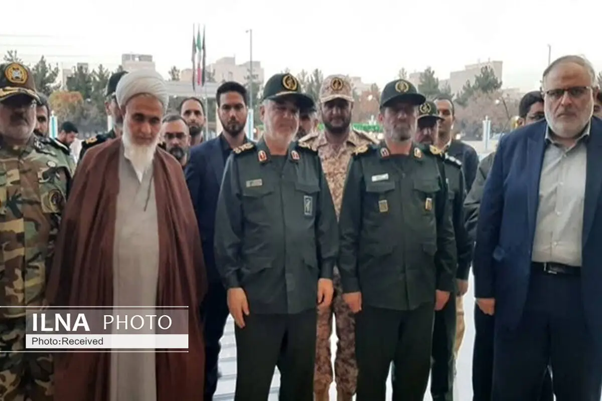 فرمانده کل سپاه پاسداران وارد قزوین شد