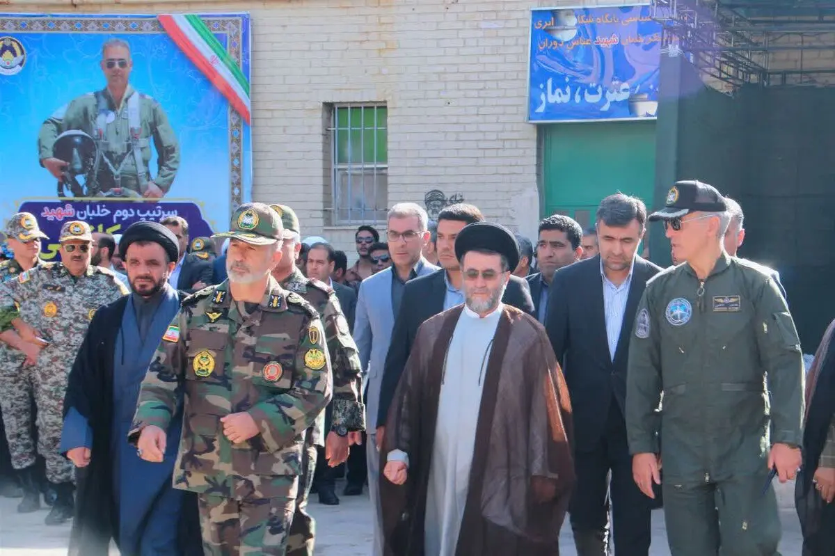 تجلیل رئیس‌کل دادگستری فارس از استقبال باشکوه مردم از پیکر شهید خلبان مجید کاظمی