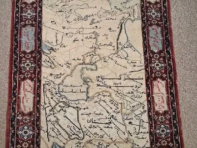 رونمایی از یکی از خاص‌ترین فرش‌های تهران در هفته تهران
