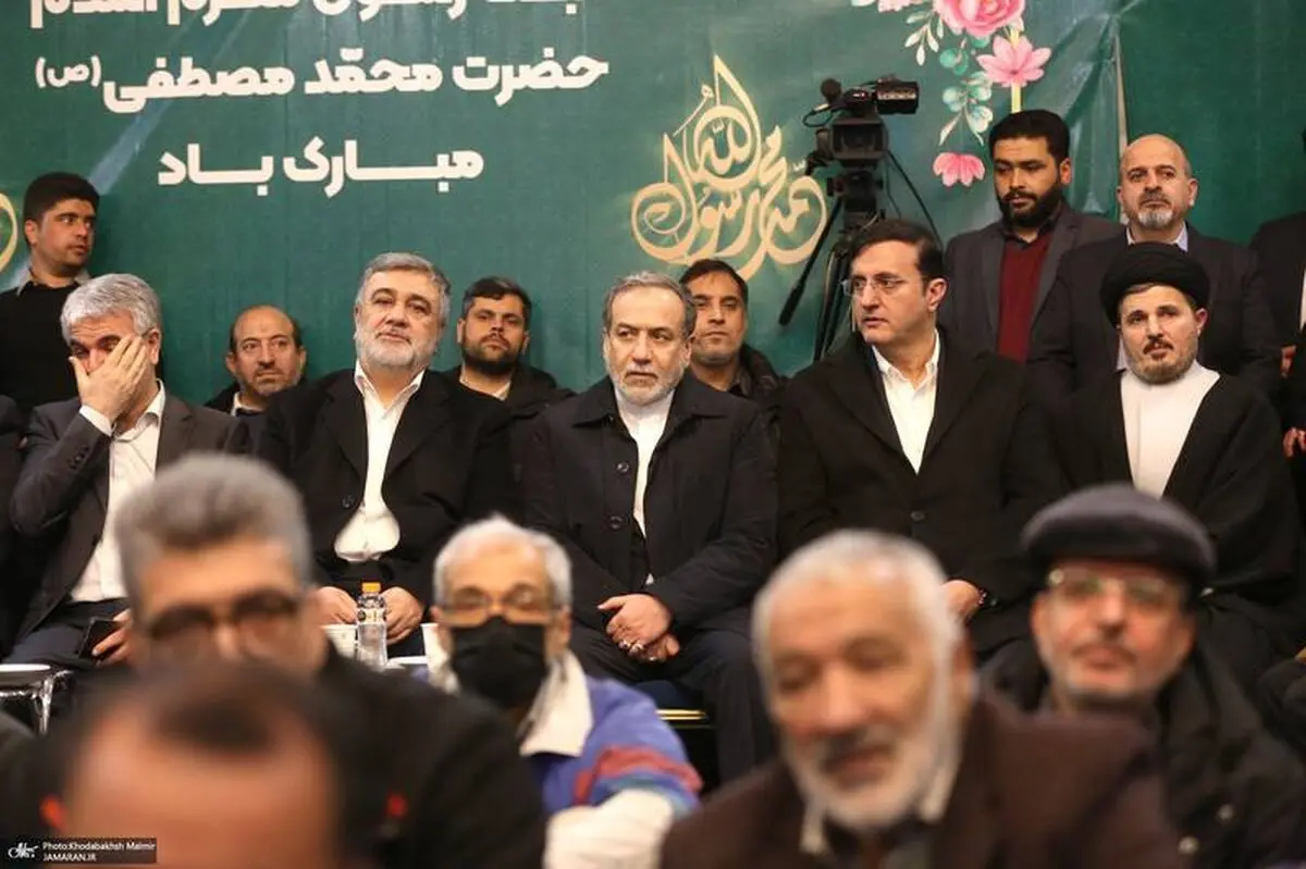 حضور عراقچی در مراسم یادواره شهدای جماران


