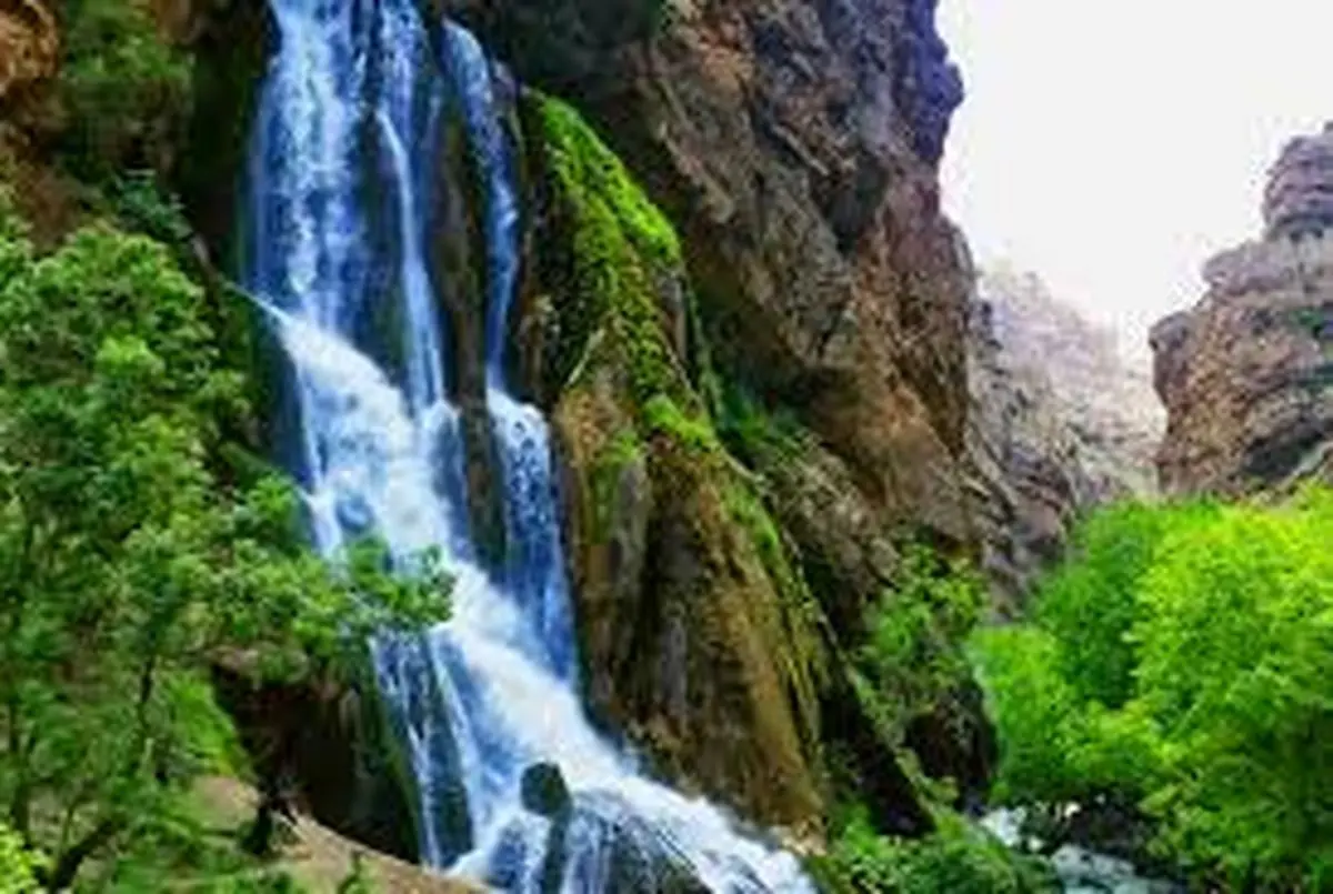 عروس آبشارهای ایران اینجاست/فیلم