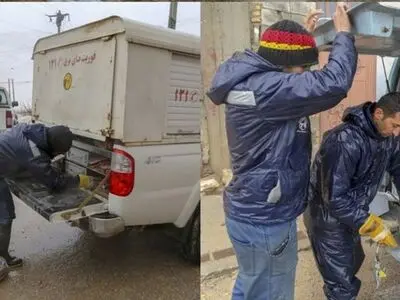 ۶ کارگر راهدار و اداره برق گرفتار در سیلاب کرمان نجات یافتند