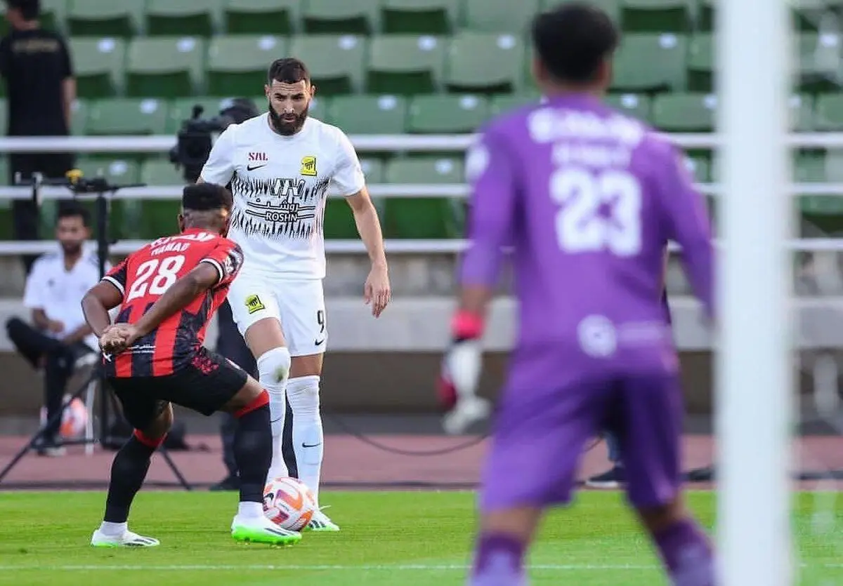ویدیو: گل اول الهلال به الاخدود توسط کریم بنزما