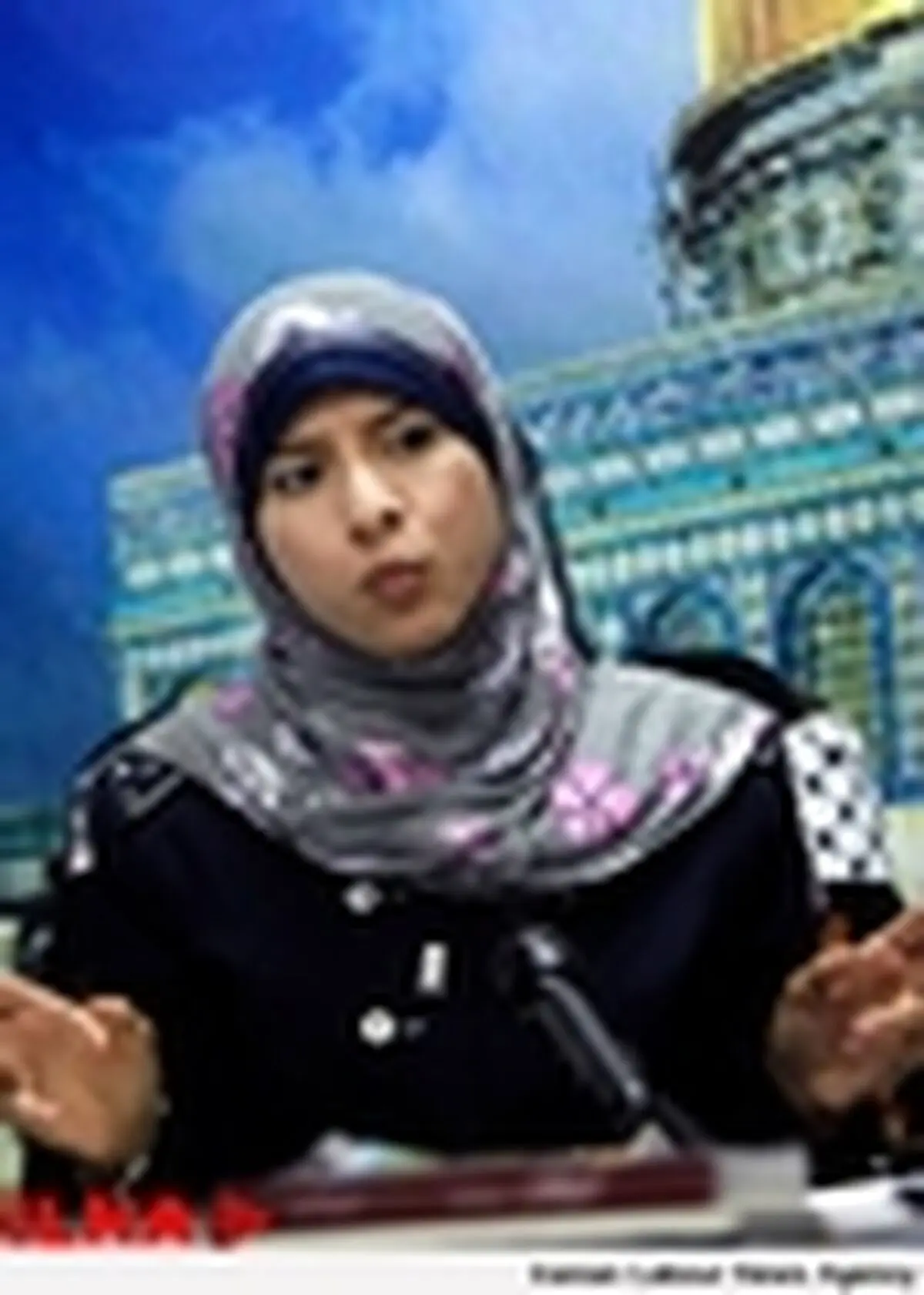 یک زن سخنگوی حماس شد
