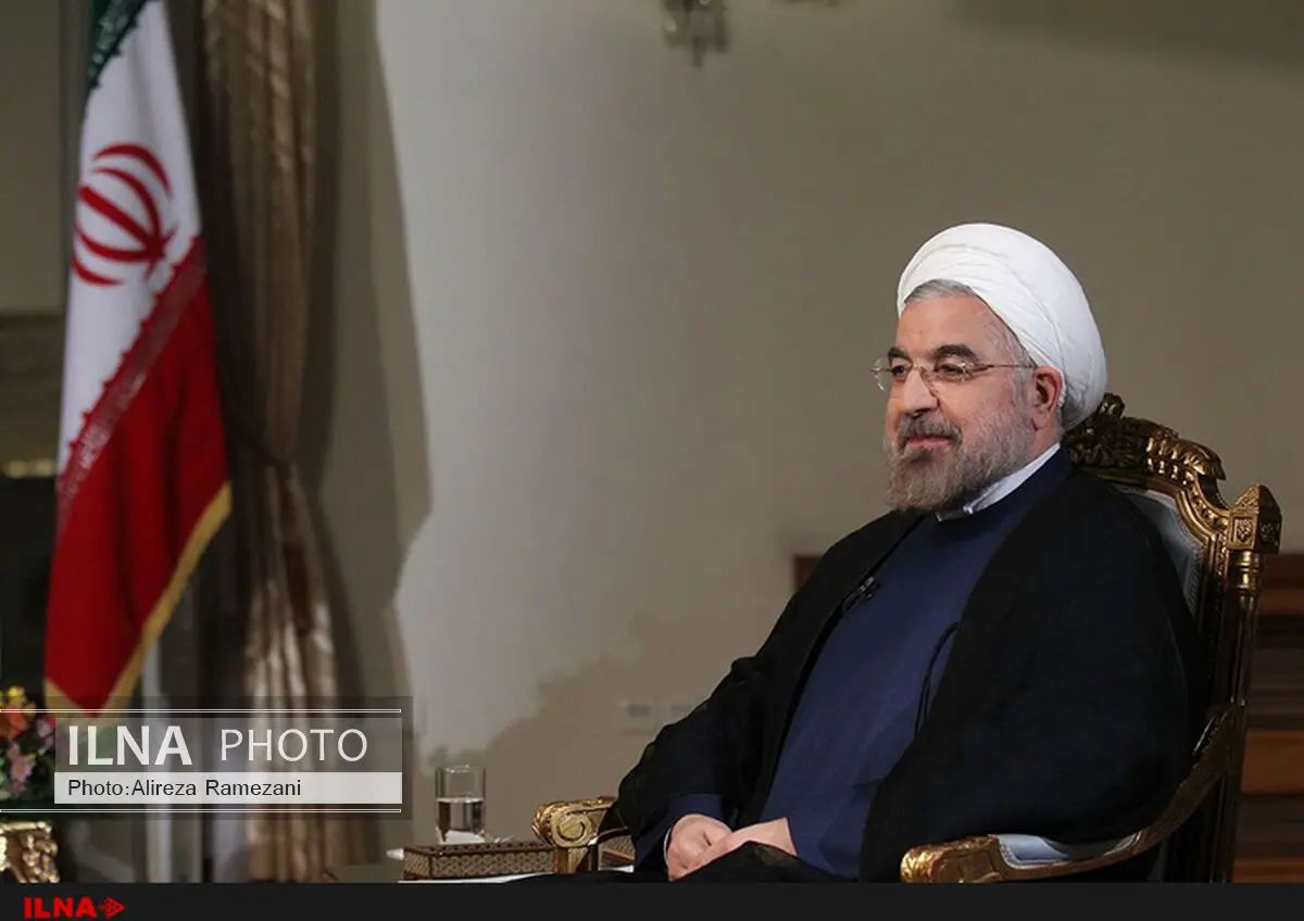 گفت‌‌و‌گوی زنده تلویزیونی روحانی پس از توافق هسته‌ای