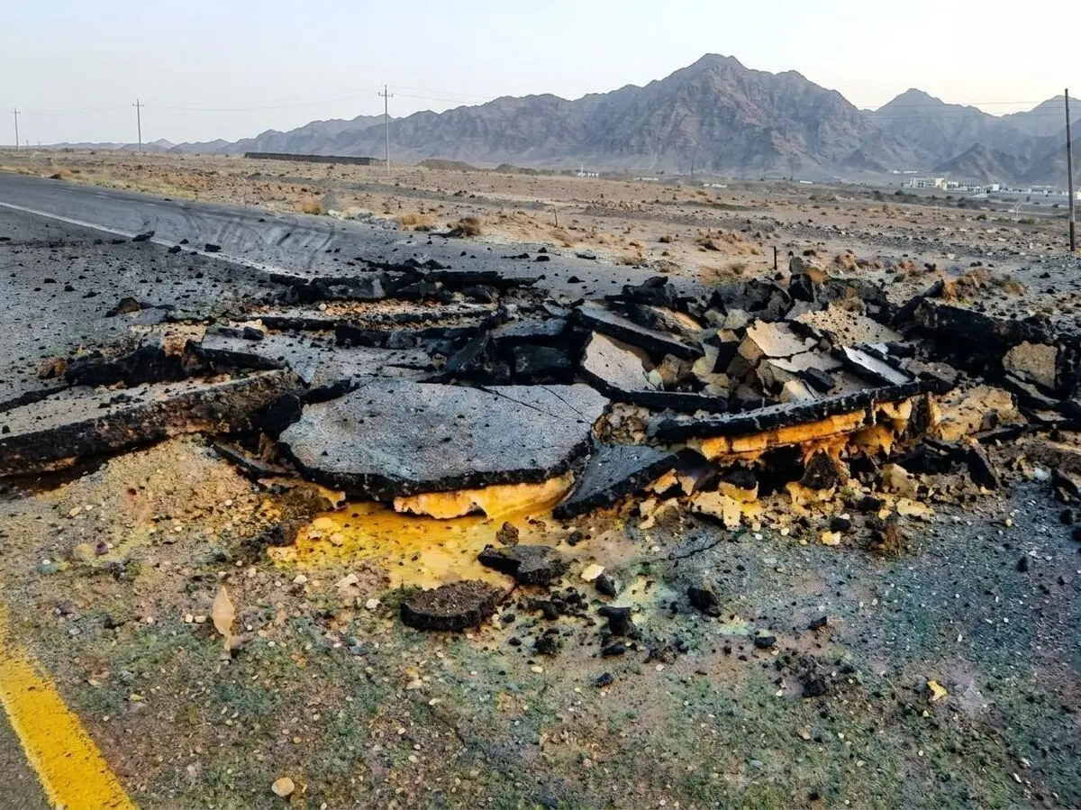 حادثه خرابکارانه محور زاهدان به خاش خسارات یا مصدومیت جانی در پی نداشت