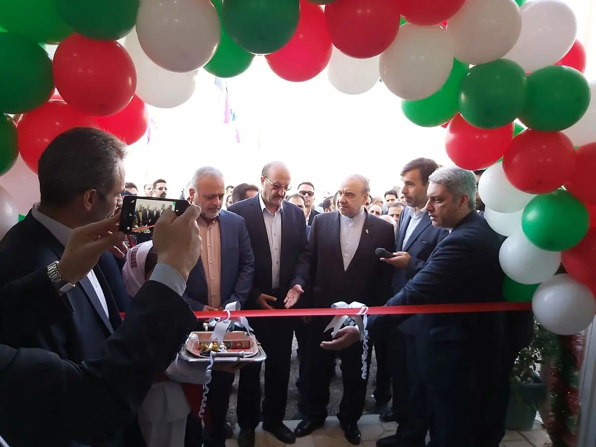افتتاح 2 طرح ورزشی با حضور وزیر ورزش و جوانان در مهرگان