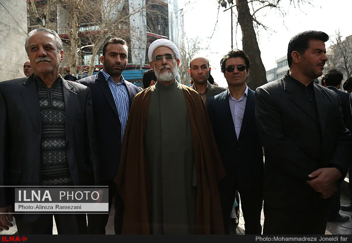 منتجبنیا و شکوریراد در حسنیه ارشاد حضور یافتند