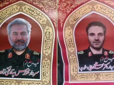 استشهاد مستشارین بالحرس الثوري اثر اعتداء صهیوني في سوریا