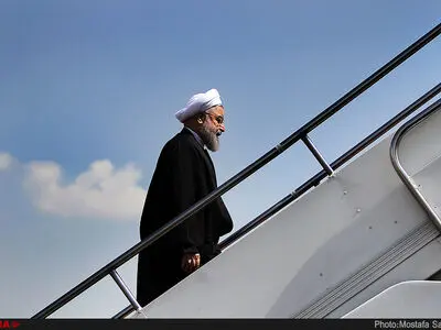 روحانی عازم مسکو شد