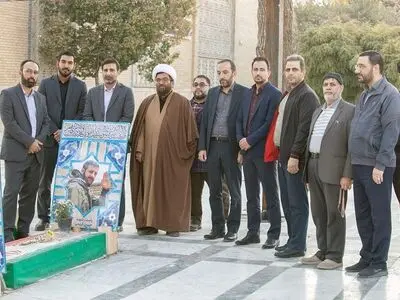  دیدار سخنگوی شورای نگهبان با خانواده شهید ناظر حسین کریمی‌دوست
