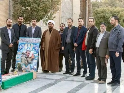  دیدار سخنگوی شورای نگهبان با خانواده شهید ناظر حسین کریمی‌دوست