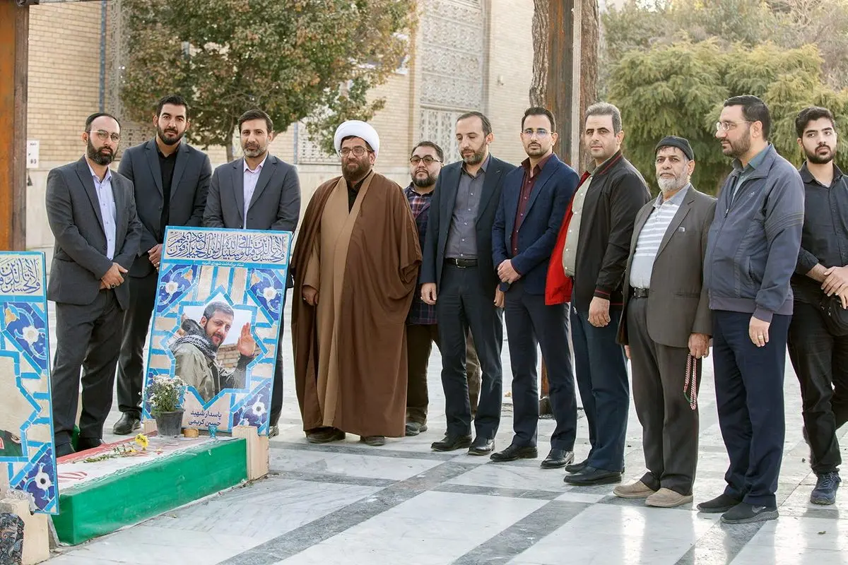  دیدار سخنگوی شورای نگهبان با خانواده شهید ناظر حسین کریمی‌دوست