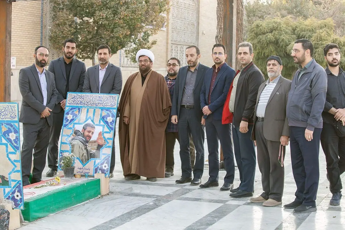  دیدار سخنگوی شورای نگهبان با خانواده شهید ناظر حسین کریمی‌دوست