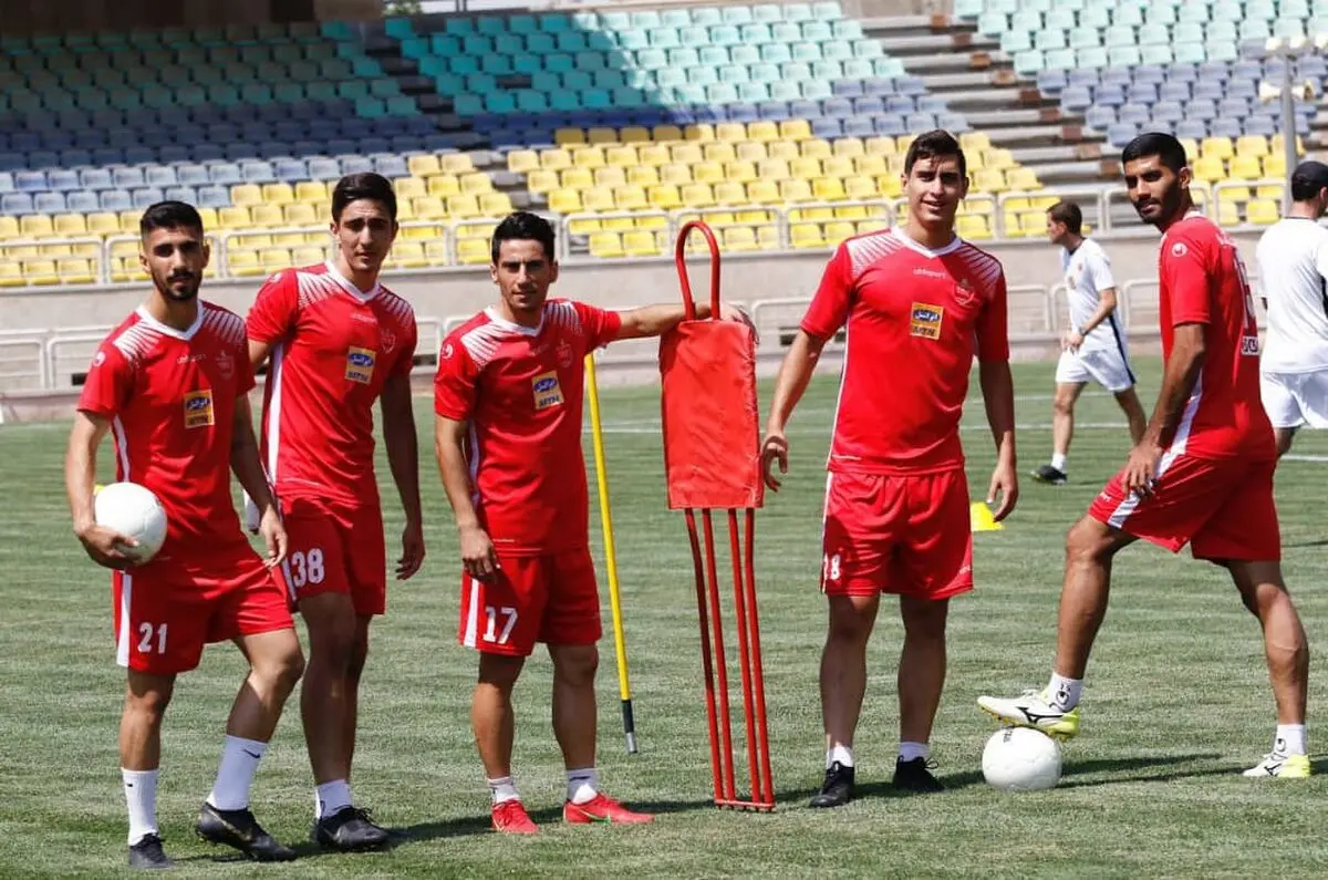 برگزاری تمرین سبک پرسپولیس پیش از سفر به تبریز